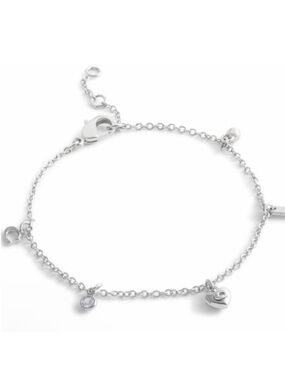NWT Coach Signature C Charm Bracelet